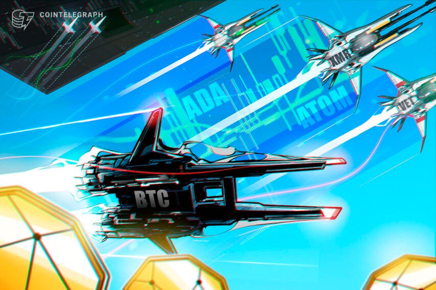 High 5 cryptocurrencies to look at this week: BTC, ADA, XMR, ATOM, VET