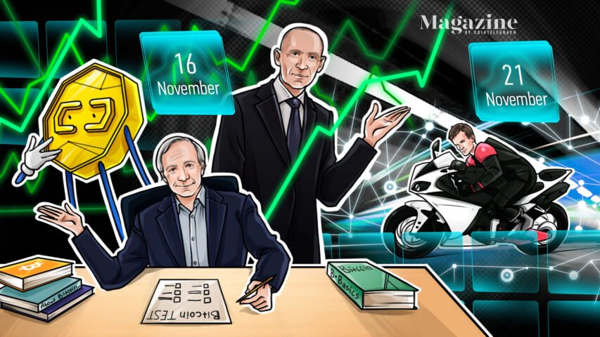 BTC document in sight, ETH rallies, Uniswap catastrophe: Hodler’s Digest, Nov. 16–21