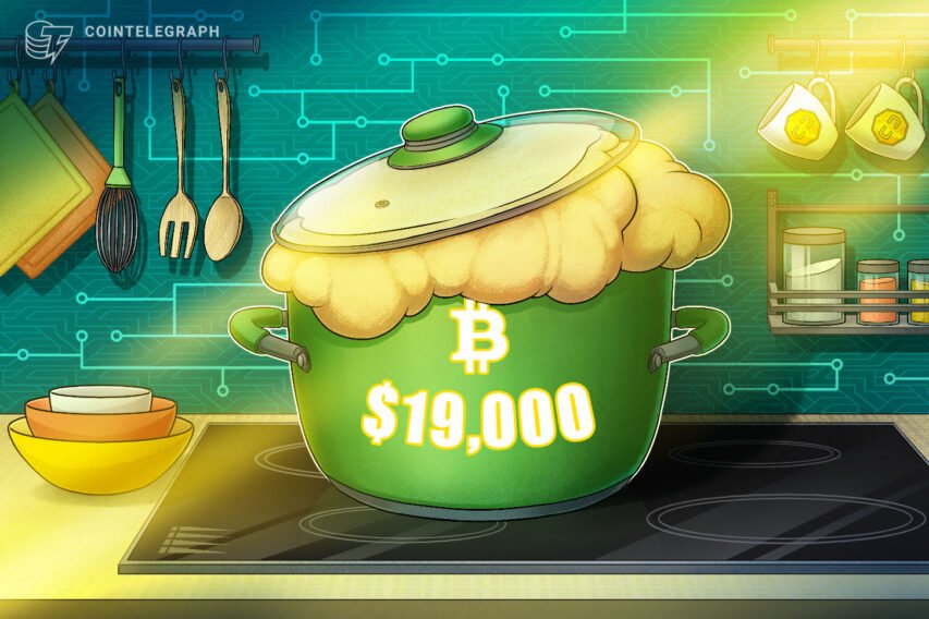 Bitcoin value hits $19K as bulls present no concern of report futures hole