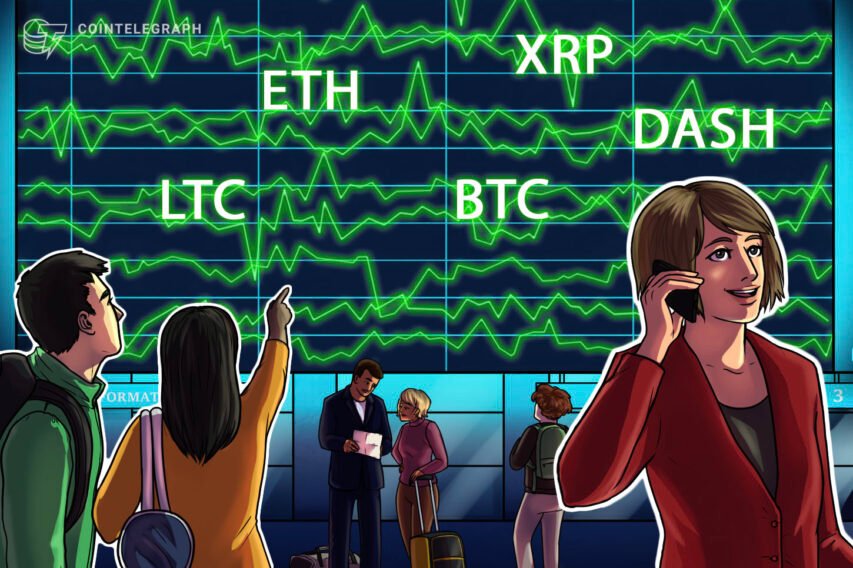 Prime 5 cryptocurrencies to observe this week: BTC, ETH, XRP, LTC, DASH