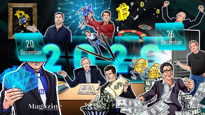 2020 particular! New information, mega weirdness, the predictions that got here true: Hodler’s Digest, Dec. 20–26