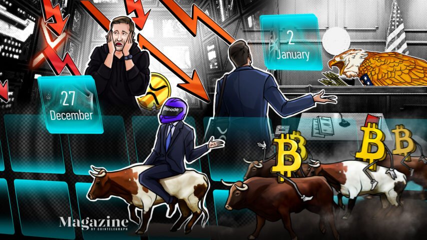 BTC cracks $30K, provide squeeze worsens, XRP implodes: Hodler’s Digest, Dec. 27–Jan. 2